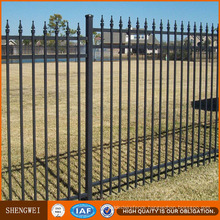 Ornamental Security Tubular Steel Fence